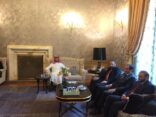 سفير خادم الحرمين في ايطاليا يستقبل وفد المديرية العامة للسجون