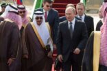 الرئيس الروسي يصل إلى الرياض