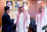 السفير آل جابر يلتقى السفير الصيني لدى المملكة