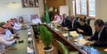 وفد من مكتب تحقيق الرؤية بوزارة الصحة يزور مجمع الأمل بالرياض