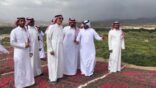 أمير منطقة جازان يتفقد مركزي الحقو والفطيحة بمحافظة بيش