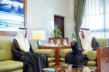 سمو أمير منطقة الرياض يستقبل سفير دولة الإمارات العربية المتحدة