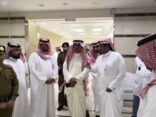 محافظ حفر الباطن يقف على الآثار الناجمة من هطول الأمطار على المحافظة
