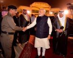رئيس وزراء جمهورية الهند يغادر الرياض