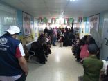 عيادات مركز الملك سلمان تقدم العلاج لاكثر من 21 الف حالة مرضية بمخيم الزعتري