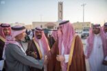 أمير منطقة الجوف يعزي أسرتي الرويلي