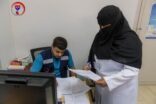 قافلة المسعف التطوعية الثالثة تفحص 286 مراجعاً في مركز قبة