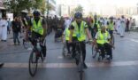 مديرية الدفاع المدني بمنطقة المدينة المنورة تنظم مارثون مشي توعوي