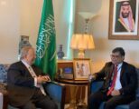السفير المعلمي يلتقي مندوب بنجلاديش لدى الأمم المتحدة