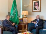 المعلمي يلتقي بالممثل السامي لتحالف الأمم المتحدة للحضارات
