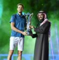 الروسي ميدفيديف بطلاً للنسخة الأولى من كأس الدرعية للتنس