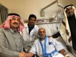 أمير الرياض يطمئن على صحة فهد بن عبدالواحد بعد العارض الصحي