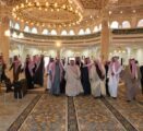 أمير منطقة الرياض يزور جامع الملك عبدالعزيز بالحريق