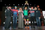 نائب أمير حائل يتوج الدراجون الفائزون ببطولة الدراجات الصحراوية تيتان