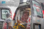 142 بلاغًا إسعافيًا باشرتها فرق الهلال الأحمر تزامناً مع أمطار مكة