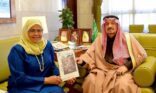سمو أمير الرياض يستقبل وكيل الأمين العام للأمم المتحدة