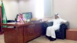 وكيل محافظة المزاحمية يستقبل مدير مستشفى المحافظة الجديد