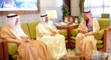 أمير منطقة الرياض يستقبل المشرف العام على مركز الملك سلمان للإغاثة والأعمال الإنسانية