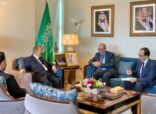 السفير المعلمي يستقبل مندوب جمهورية مصر العربية لدى الأمم المتحدة