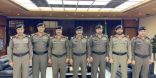 اللواء المطيري يقلد عدداً من ضباط شرطة الرياض رتبهم الجديدة