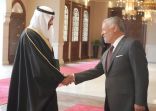 سفير خادم الحرمين لدى الأردن يقدم أوراق اعتماده للعاهل الأردني
