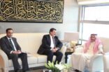 سفير المملكة لدى الأردن يستقبل المدير التنفيذي لمركز الملك عبدالله الثاني للتميز