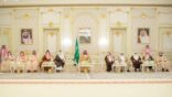 ولي العهد يستقبل أصحاب الفضيلة العلماء والمعالي وجمعاً من المواطنين