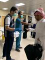صحة حفر الباطن تكثف إجراءاتها الوقائية عن فيروس كورونا في مطار القيصومة