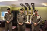 مدير شرطة الطائف يقلِّد الخماش رتبته الجديدة