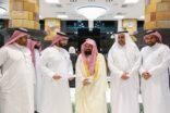 الرئيس العام لشؤون الحرمين يدشن مصلى الإمام الجديد المنفذ خلال ١٨ يومًا