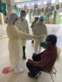 القطاع الصحي الخاص بالجوف يشارك في أعمال الفرز البصري لمقار الوافدين