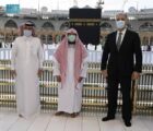 رئيس شؤون الحرمين يستقبل وزير الإعلام المكلف والوزير المشرف العام على الإعلام الرسمي الفلسطيني