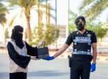 مبادرة جايين نعايدكم تعايد رجال الأمن المرابطين في القطاعات الأمنية بالقصيم