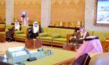 سمو أمير الرياض يستقبل مديرِي التعليم والشؤون الإسلامية والنقل بالمنطقة