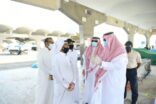 المهندس زياد مغربل يتفقد أعمال الصيانة والتنظيم بسوق الخضار والفواكه المركزي بالدمام