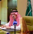 سمو الأمير فيصل بن بندر يرأس اجتماع مجلس منطقة الرياض