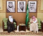 وكيل إمارة الرياض يستقبل الرئيس التفيذي للمجلس النقدي الخليجي