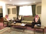 محافظ الأحساء يستقبل رئيس القطاع الشرقي لشركة المياه الوطنية