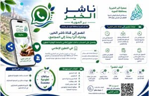 أكثر من 30 متطوعًا إعلاميًا ببر المويه يتطوعون في مبادرة «ناشر الخير» عبر واتساب
