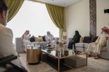 رئيس جامعة الطائف يزور مقر مهرجان ولي العهد للهجن