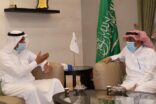 الشراري يستقبل محافظ الحريق