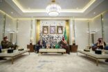 الأمير عبدالعزيز بن سعود يعقد جلسة مباحثات رسمية مع وزير الداخلية العراقي
