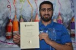 مبتعث سعودي يحصد جائزة الصناعة في أشهر الجامعات التطبيقية البريطانية