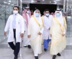 أمير الشرقية يزور المرضى المنومين في مستشفى الملك فهد الجامعي