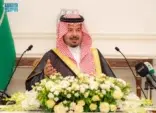 أمير منطقة المدينة المنورة يرفع الشُكر للقيادة بمناسبة تدشين ووضع حجر الأساس لـ 65 مشروعاً تنموياً لمنظومة البيئة والمياه والزراعة في المنطقة