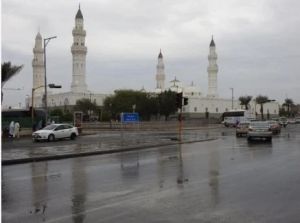 “المركز الوطني للأرصاد”: أمطار خفيفة على المدينة المنورة