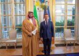 ولي العهد يبعث برقية شكر لرئيس الجمهورية الفرنسية