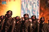 بالصور.. الداخلية تشارك بعرض عسكري موسيقي بمناسبة يوم التأسيس تحت عنوان (فداء)