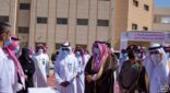 محافظ حفر الباطن يدشن حملتي التطعيم ضد مرض الإنفلونزا والكشف المبكر لسرطان الثدي