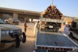 القوات الخاصة للأمن البيئي تضبط 22,8 طناً من الحطب المحلي المعد للبيع بمدينة الرياض